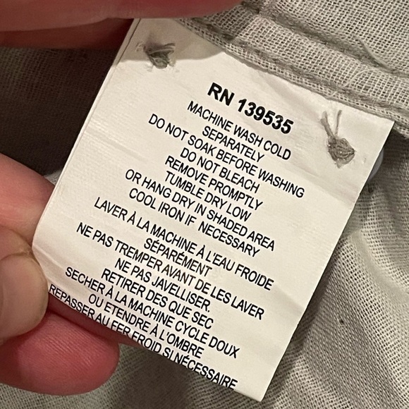 Grayers clothiers nwt Hartford double cloth Heather gray long sleeve button up - Picture 8 of 10